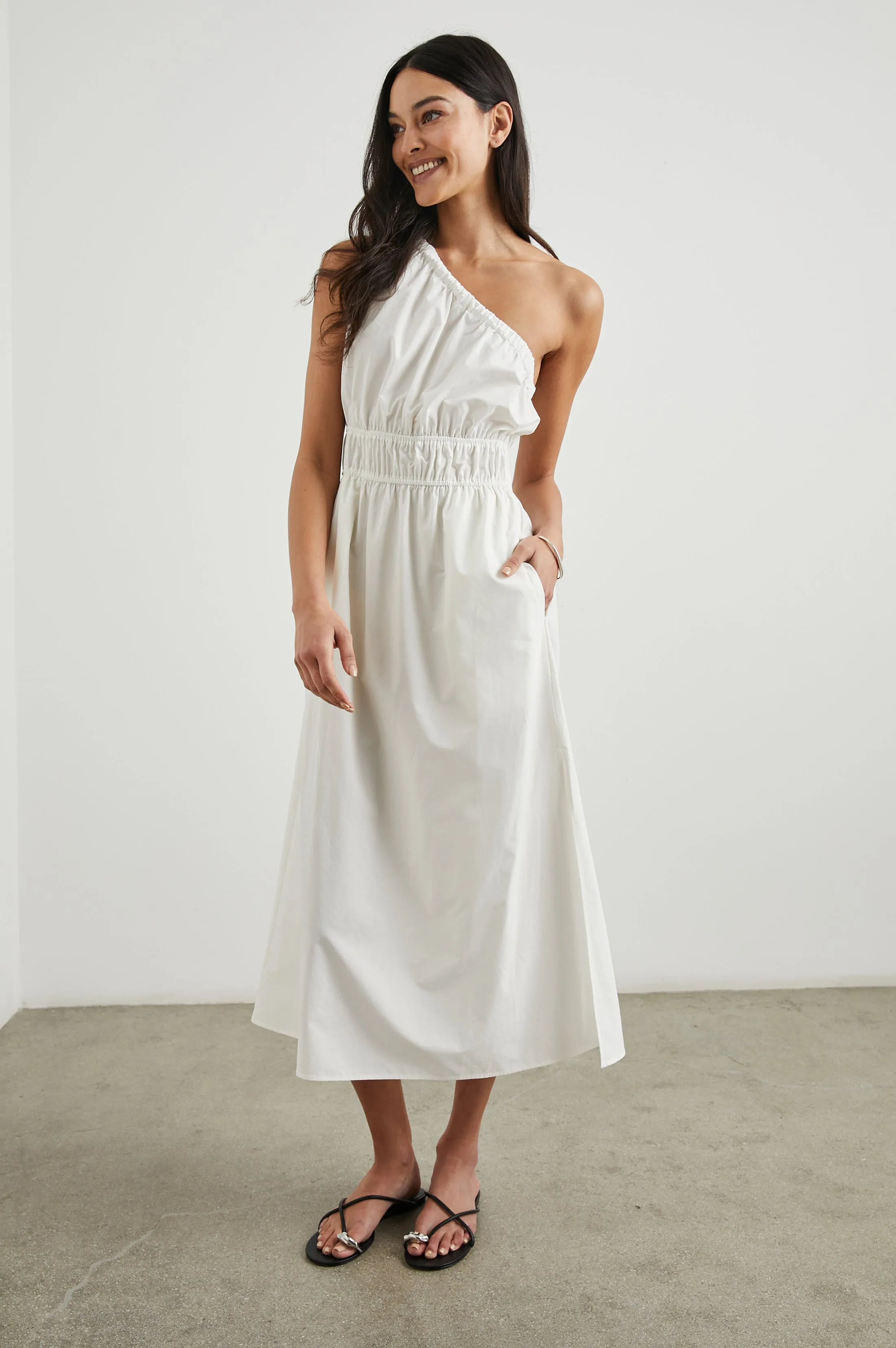 SELANI DRESS - WHITE Rails