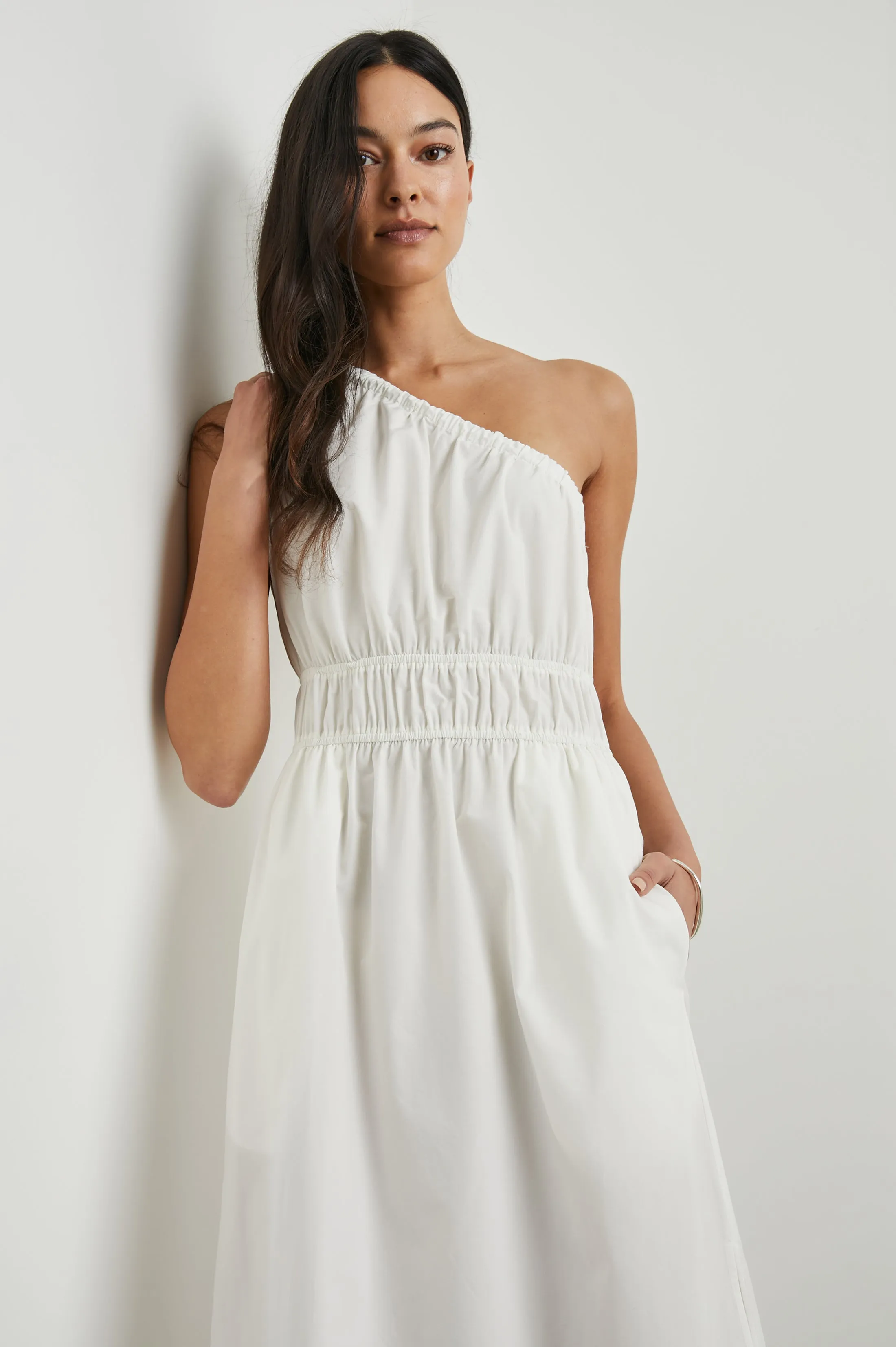 SELANI DRESS - WHITE Rails