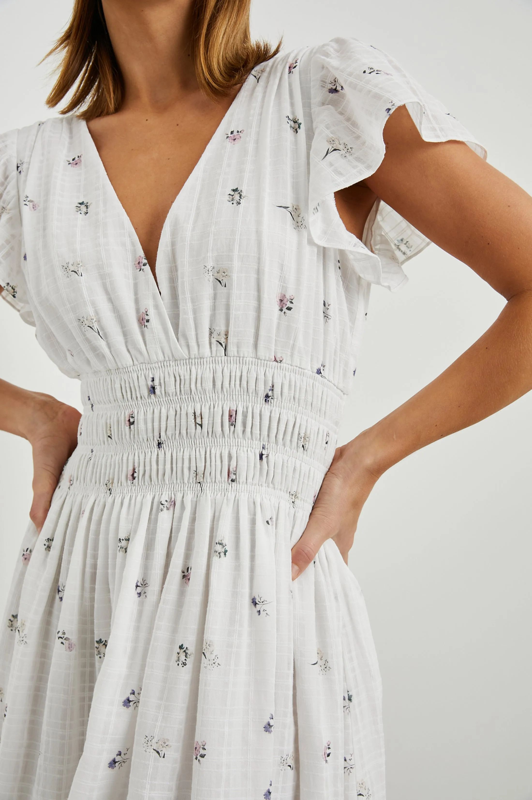 SEONA DRESS - LILAC ROSES Rails