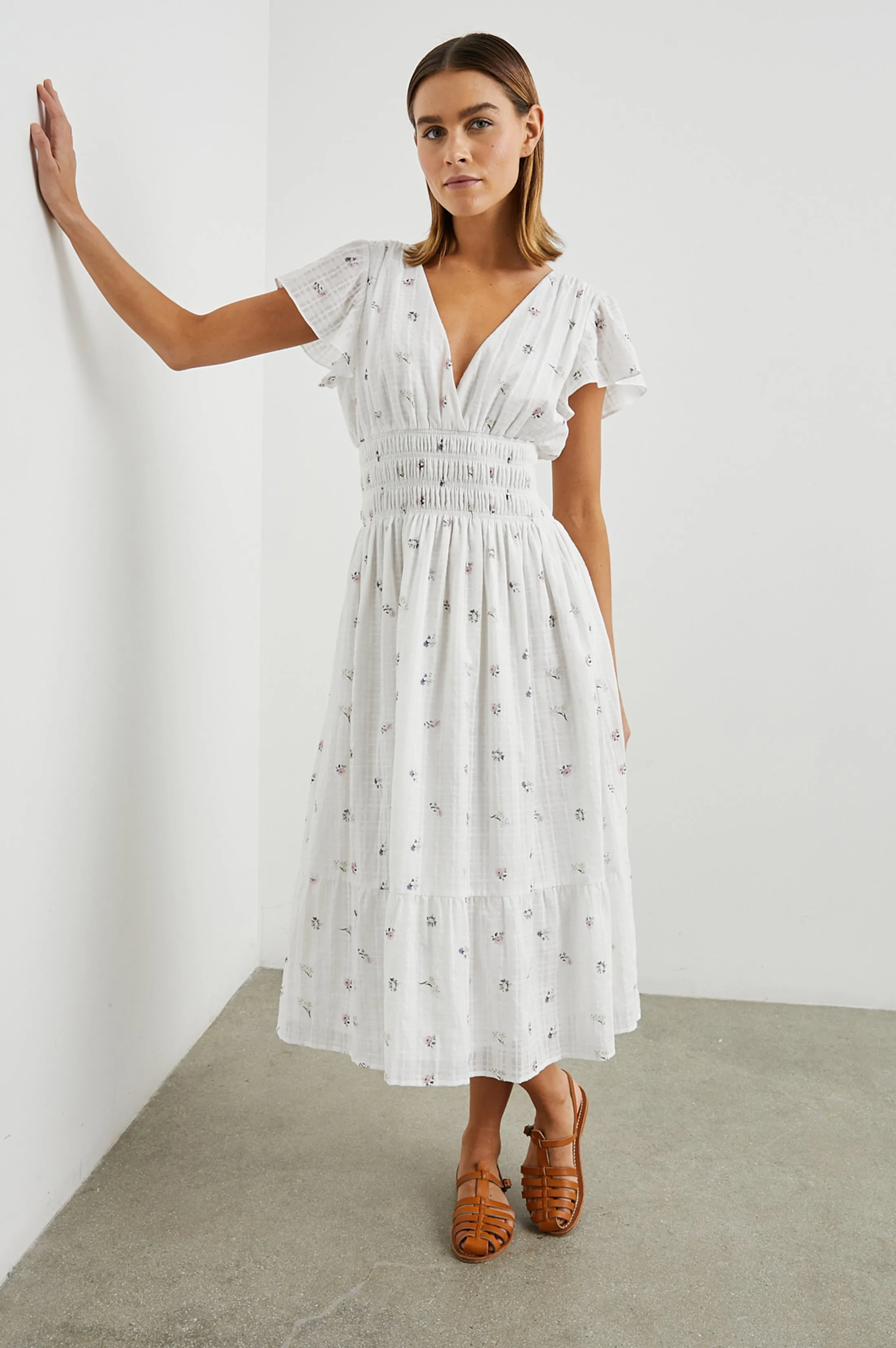 SEONA DRESS - LILAC ROSES Rails