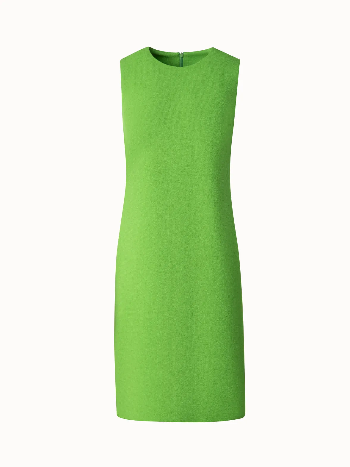 Sheath Dress in Wool Double-Face 