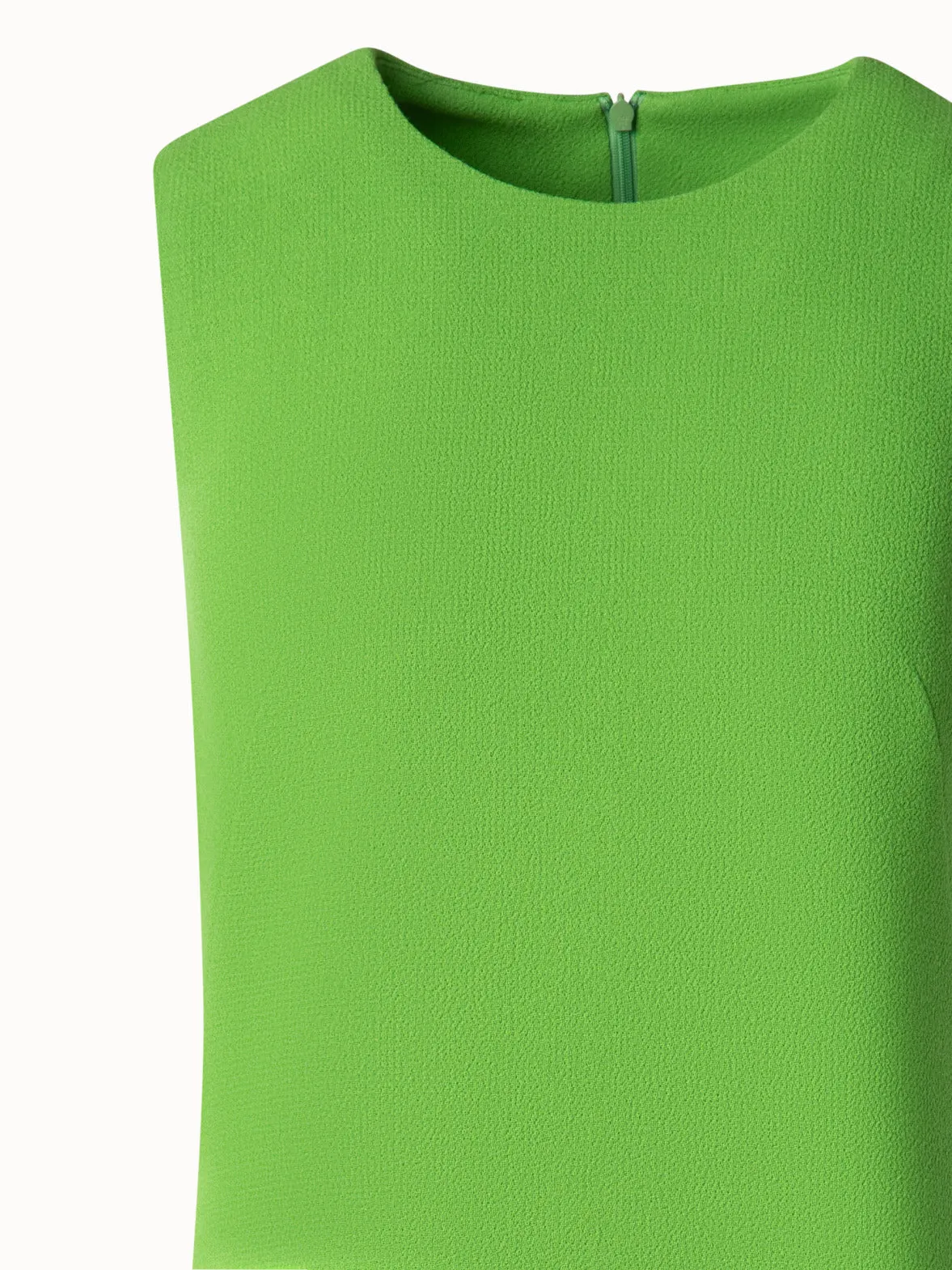 Sheath Dress in Wool Double-Face 