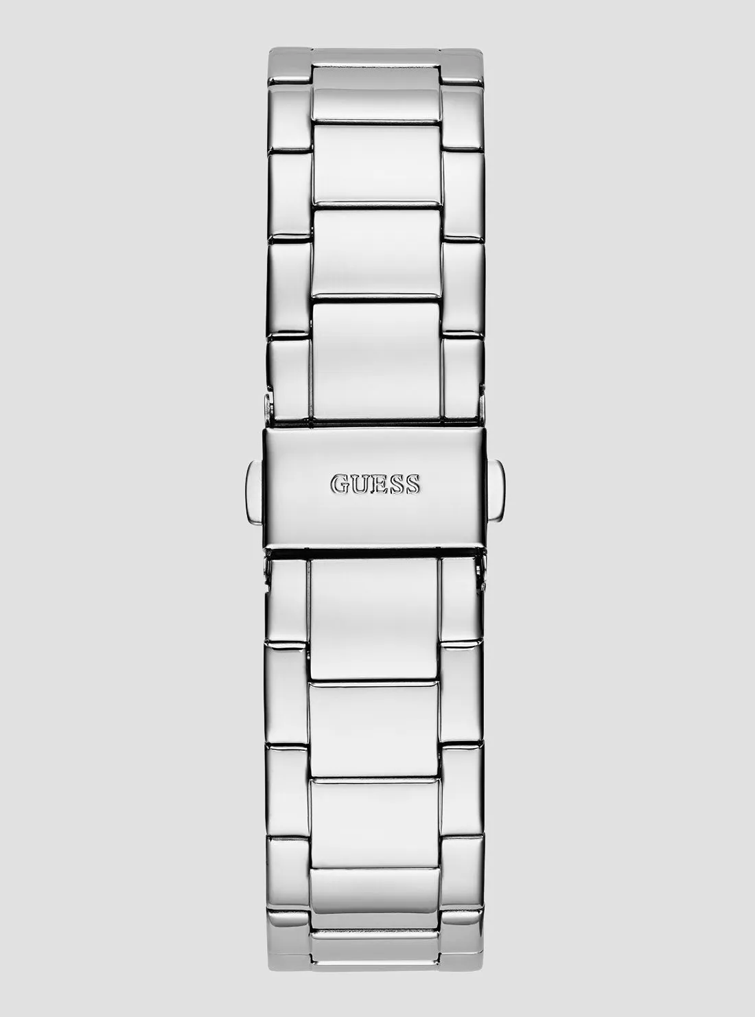 Silver Crystal Moonlight Watch Guess
