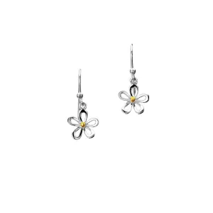 Silver Origins Summer Daisy Drop Earrings