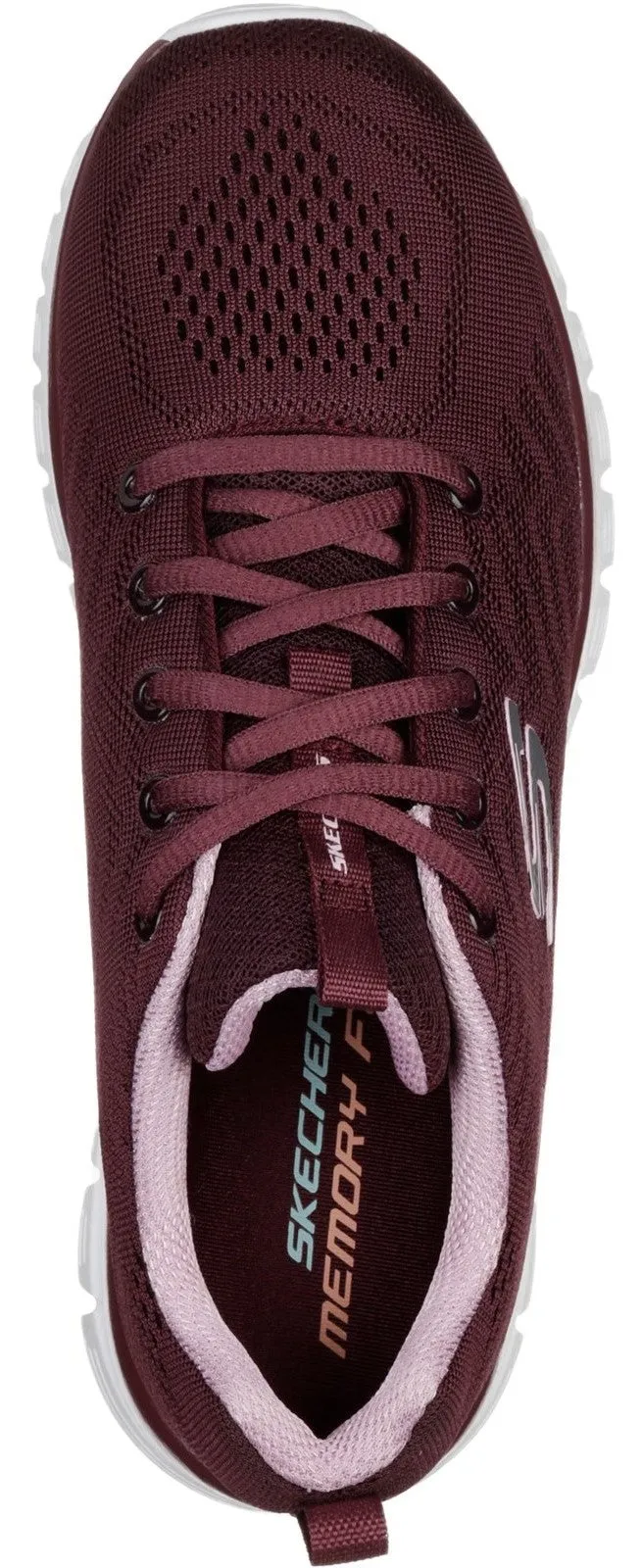 Skechers 12615 Graceful Get Connected Womens Lace Up Trainer