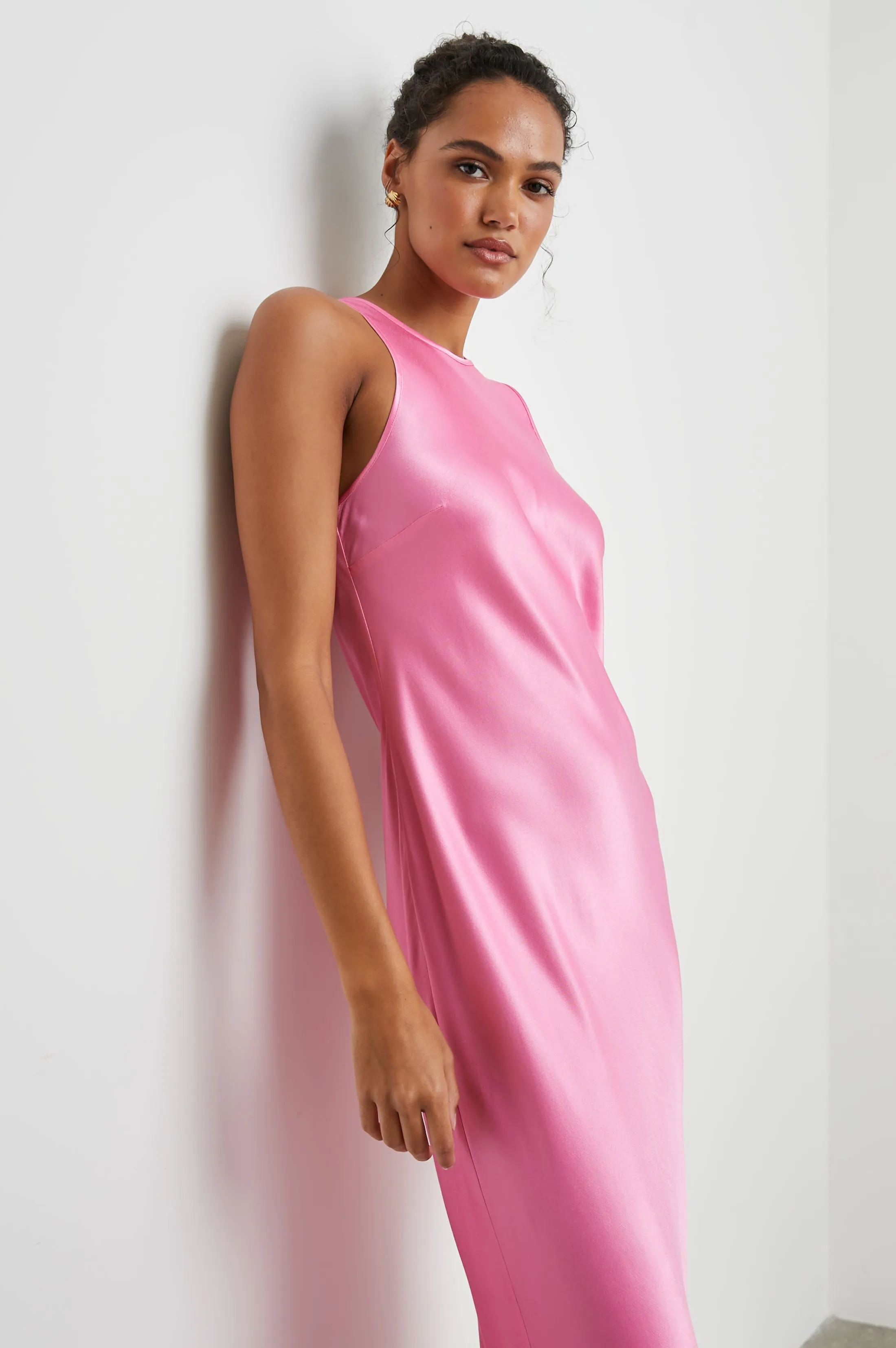 SOLENE DRESS - MALIBU PINK Rails