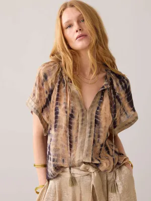 Summum Tie Dye Top Multicolour