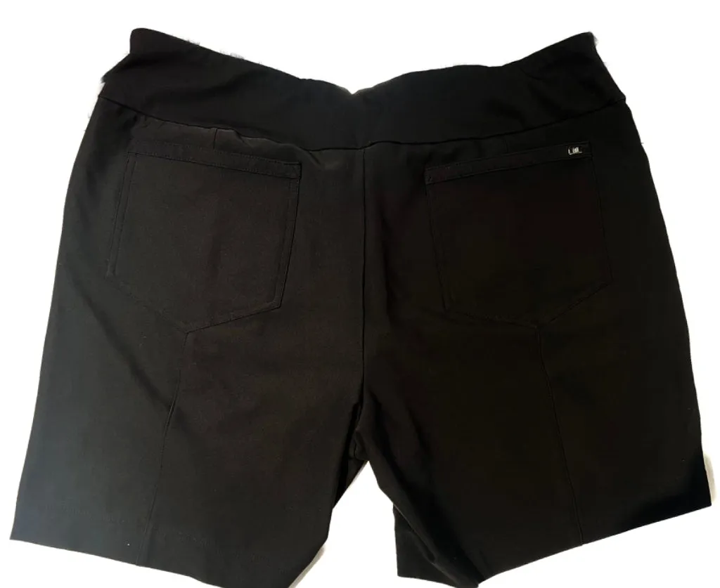 Tail White Label Black Golf Shorts Size 16 MSP$70