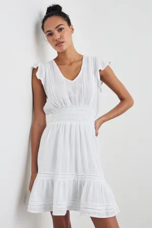 TARA DRESS - WHITE LACE DETAIL Rails