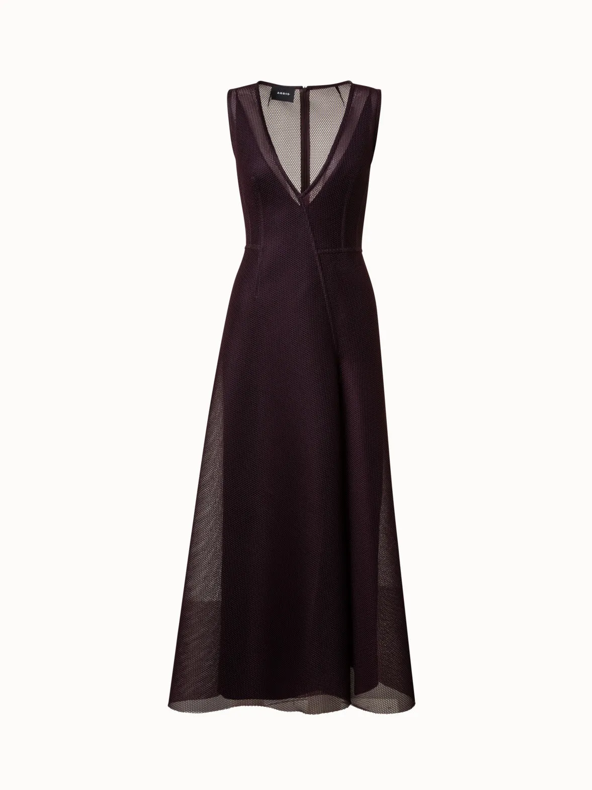 Techno Grid Midi Dress 