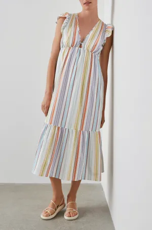 TINA DRESS - OASIS STRIPE Rails