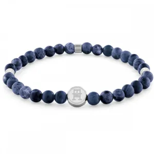 Tommy Hilfiger Mens Beaded Stone Bracelet 2790608