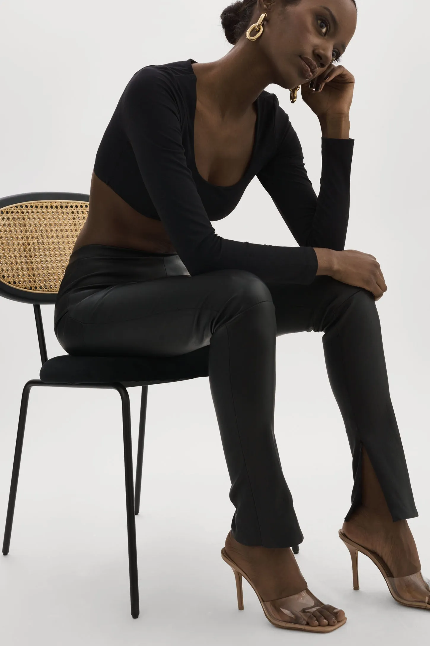 TULIA | Leather Leggings