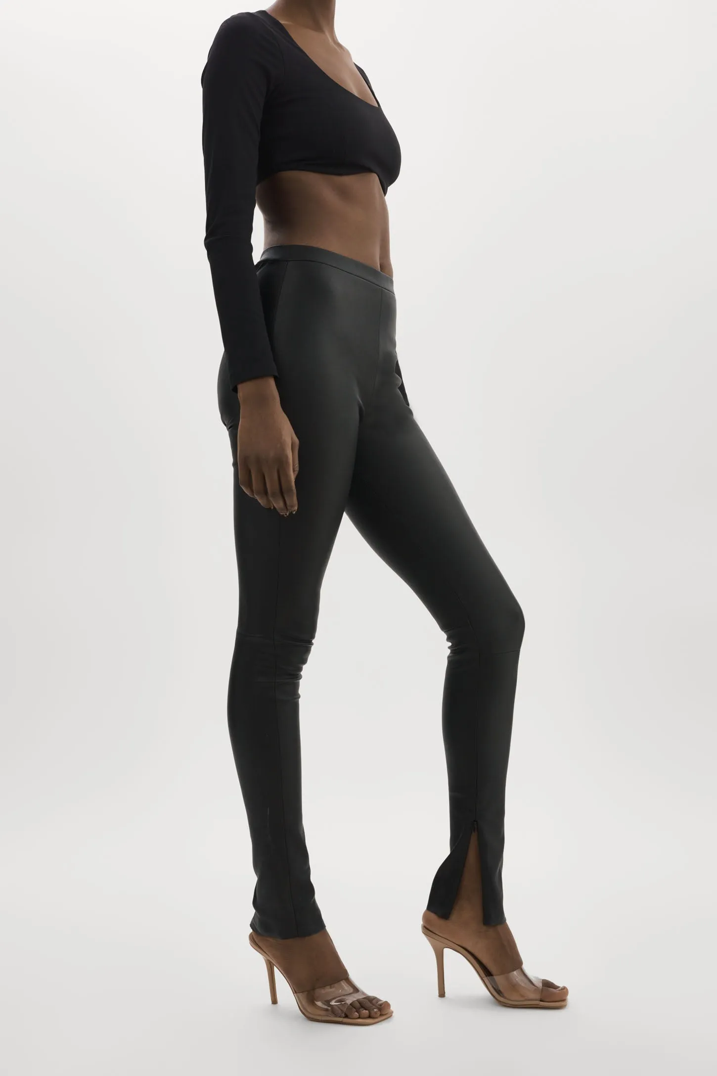 TULIA | Leather Leggings
