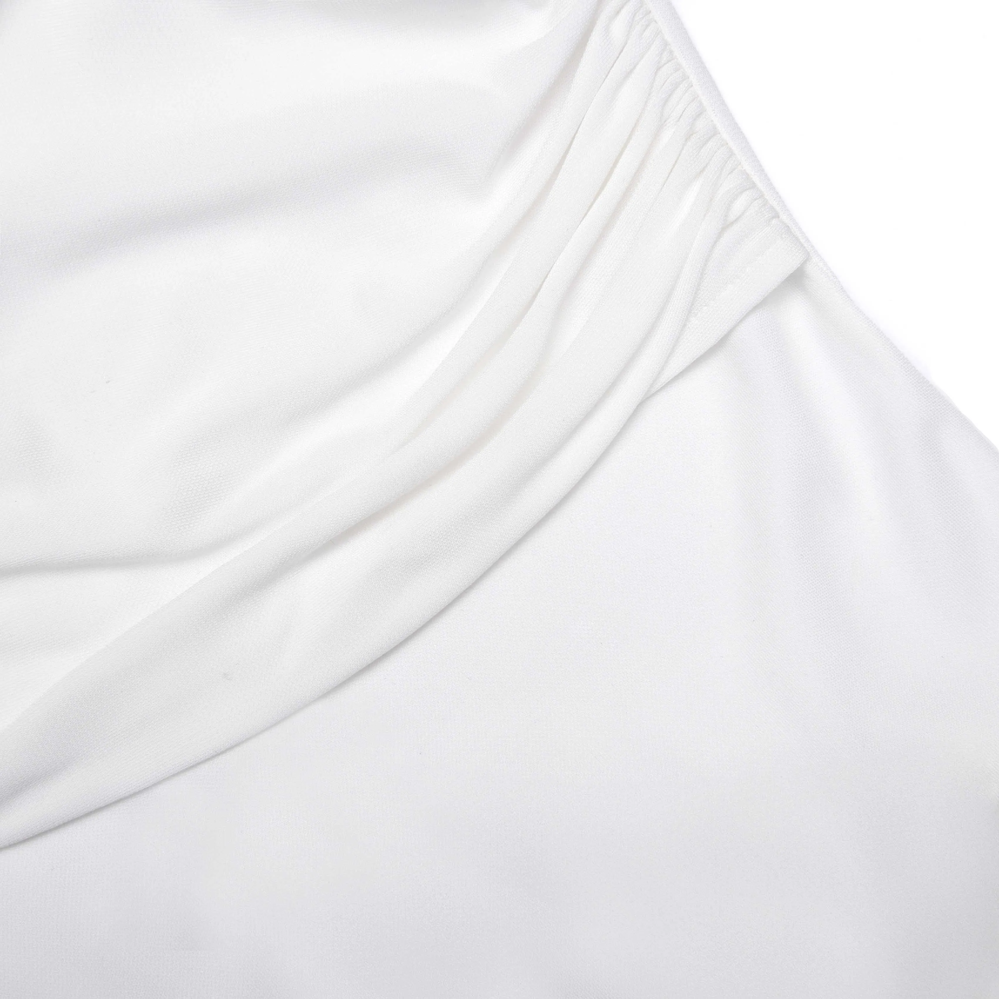 White Jersey Cut Out Midi Dress Self Portrait