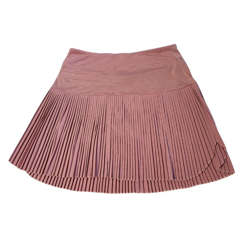 Women's GGBlue Dusty Pink Heather Trinity Golf Skort Size L MSP$97