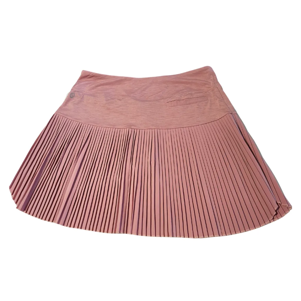 Women's GGBlue Dusty Pink Heather Trinity Golf Skort Size L MSP$97