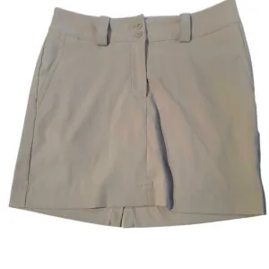 Women's Nike Golf Tour Performance Tan Skort Size 6 MSP$75
