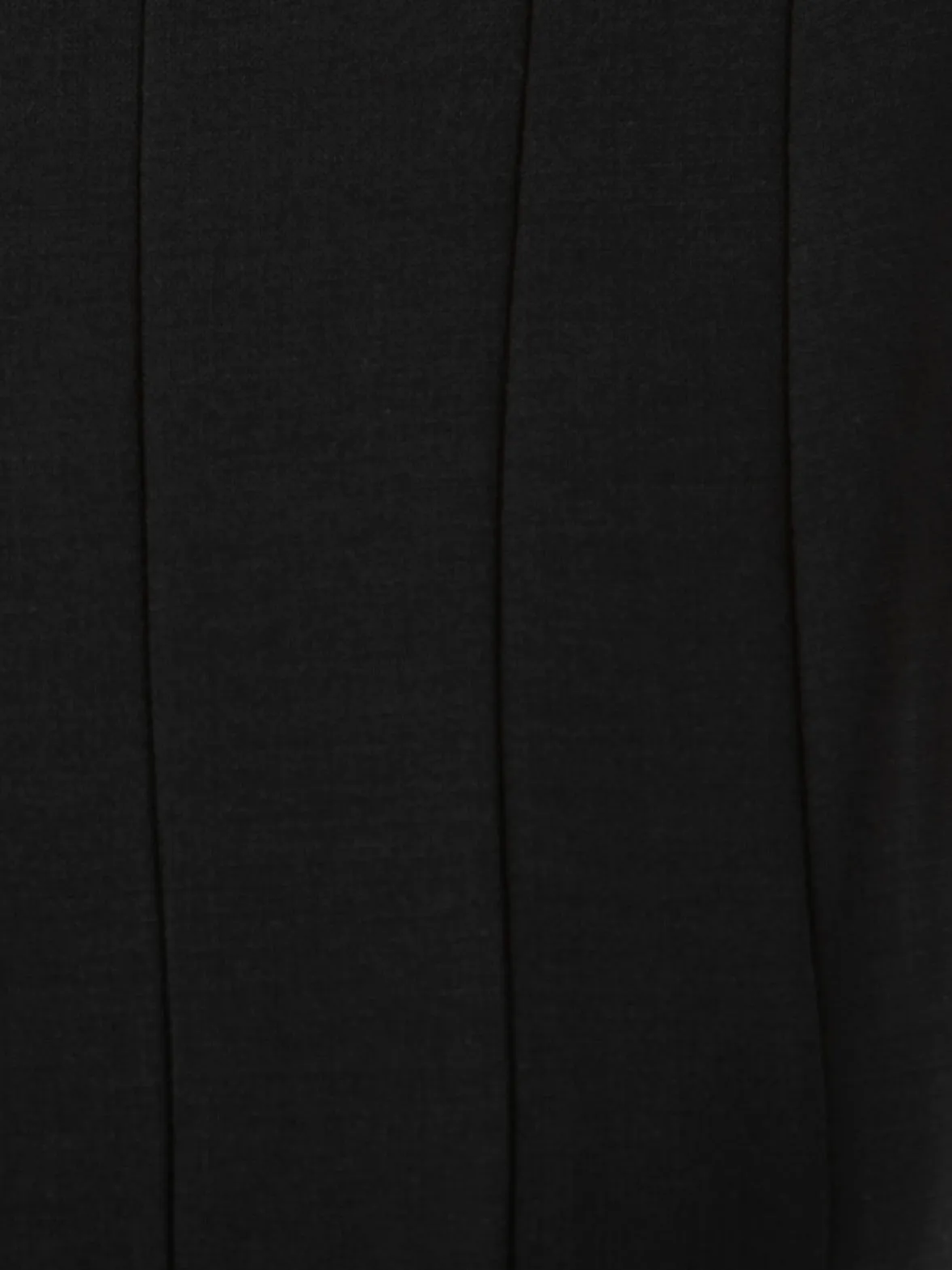Wool Double-Face Dress with Skaters Pleats 