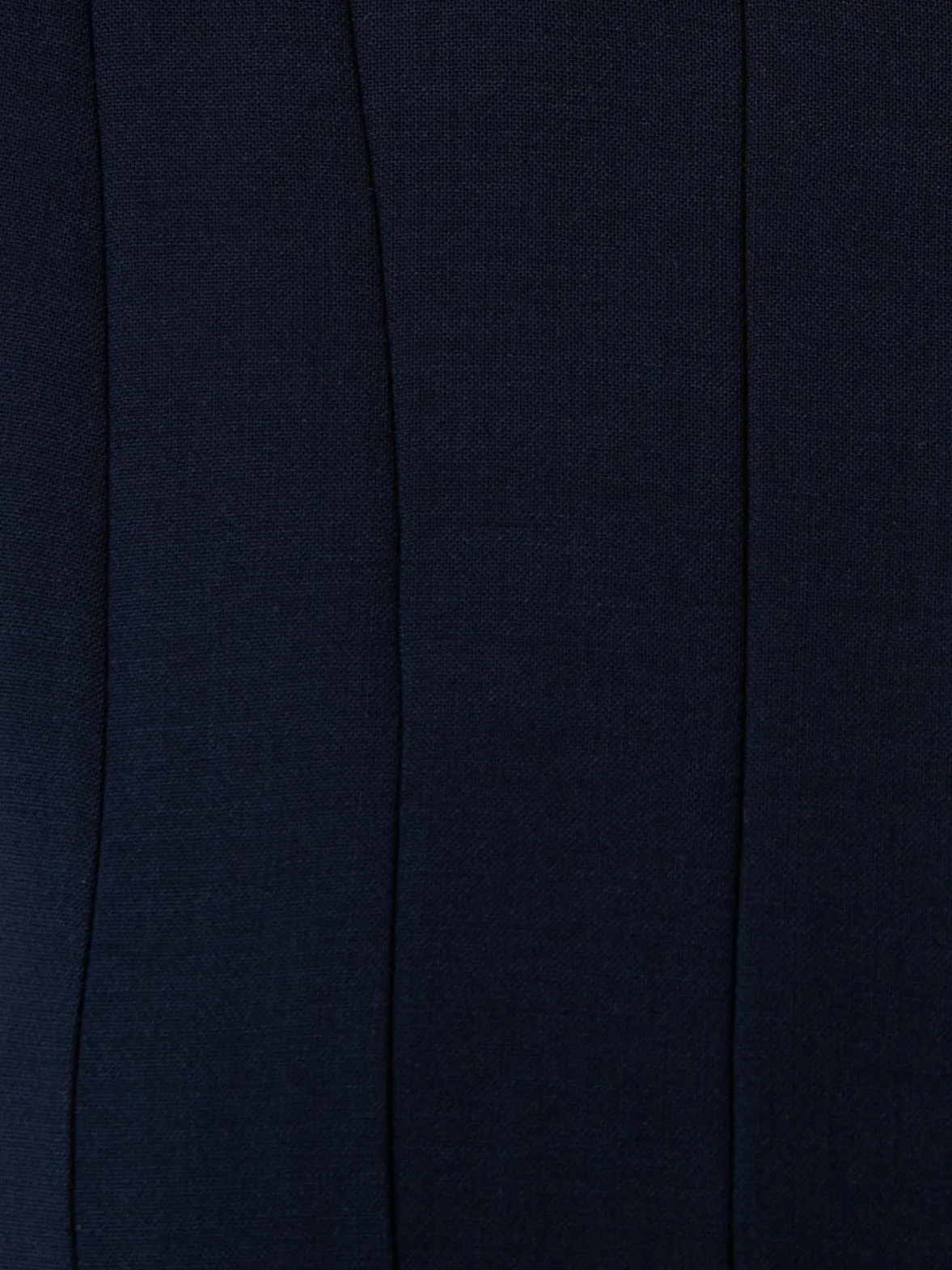 Wool Double-Face Dress with Skaters Pleats 