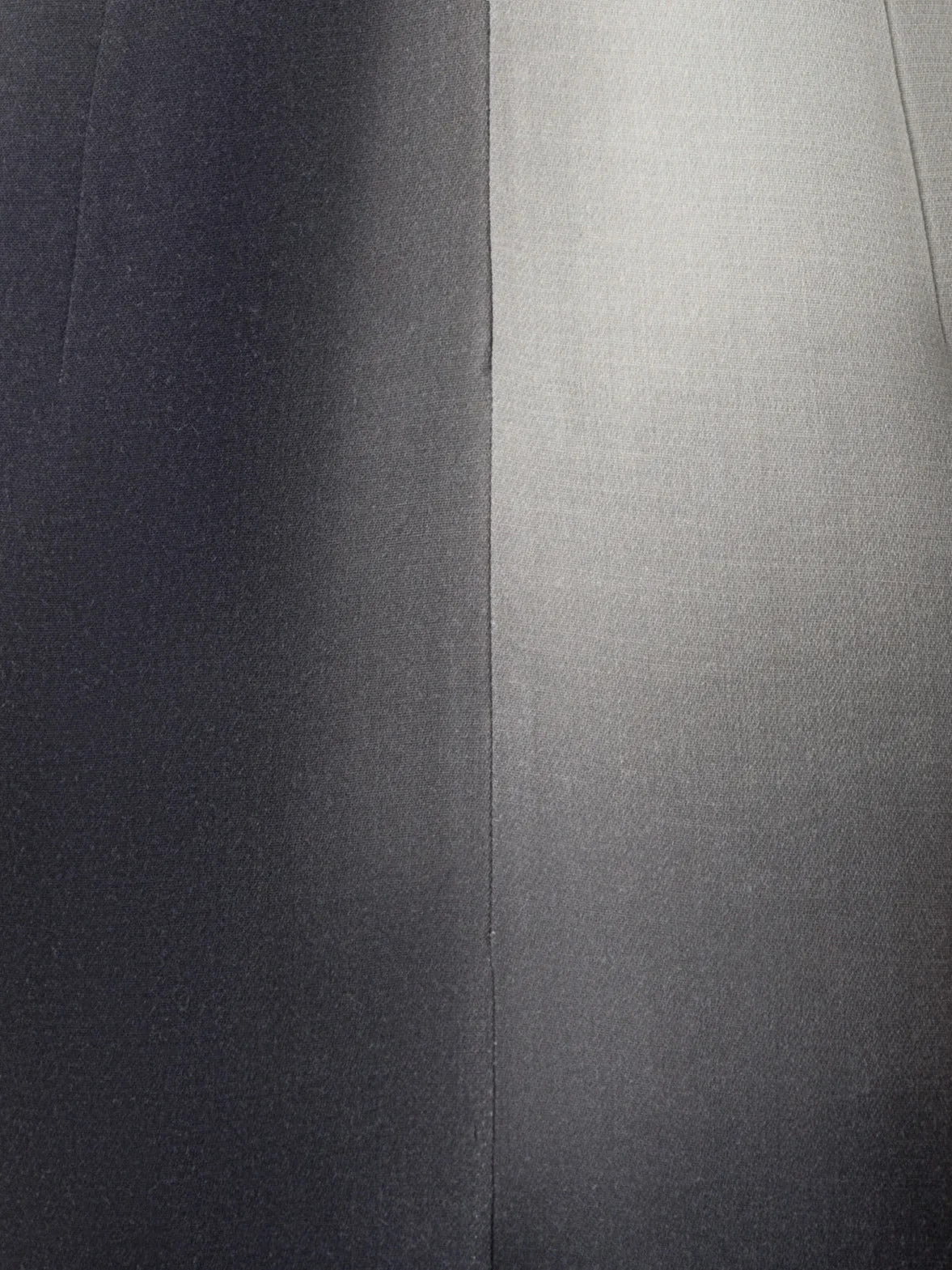 Wool Double-Face Sheath Dress with Shadow Print 